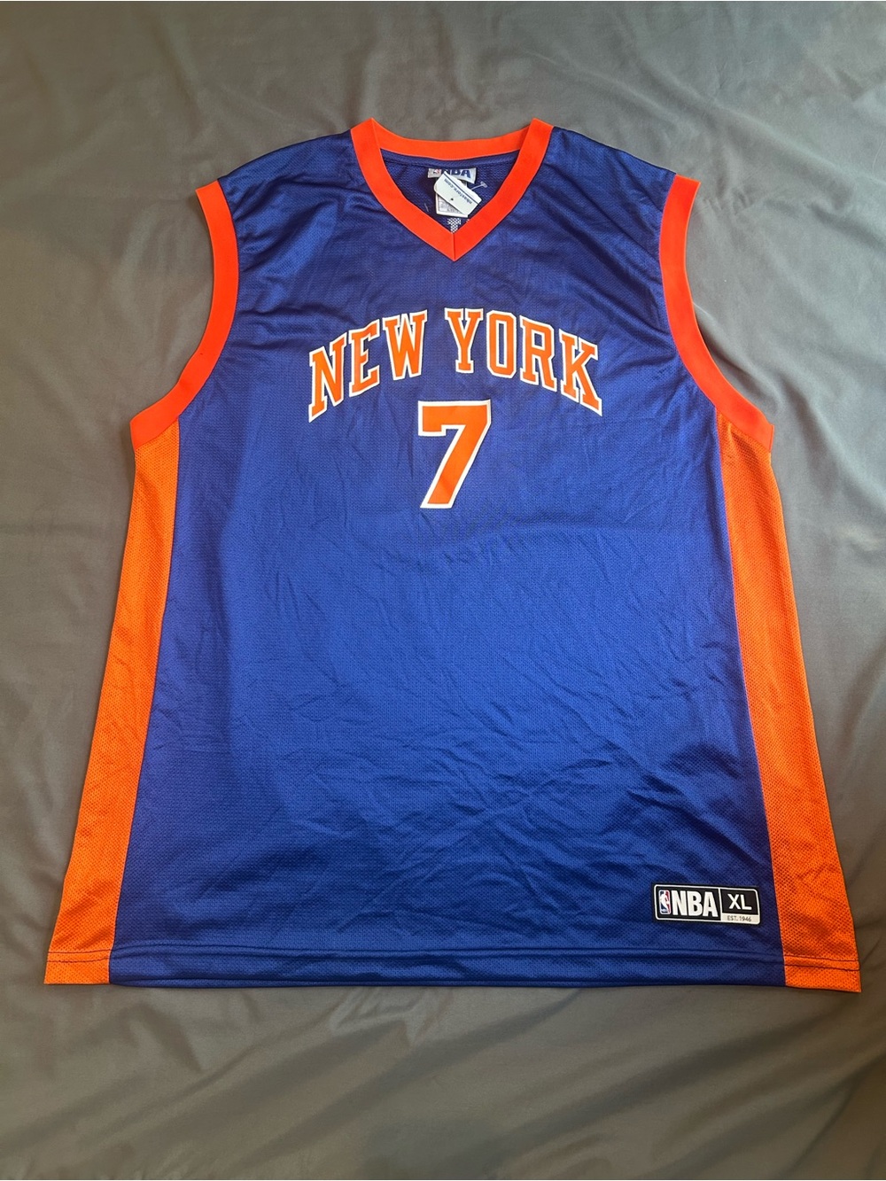 Authentic NBA / New York Knicks / Carmelo Anthony Jersey (BRAND NEW W TAGS)
